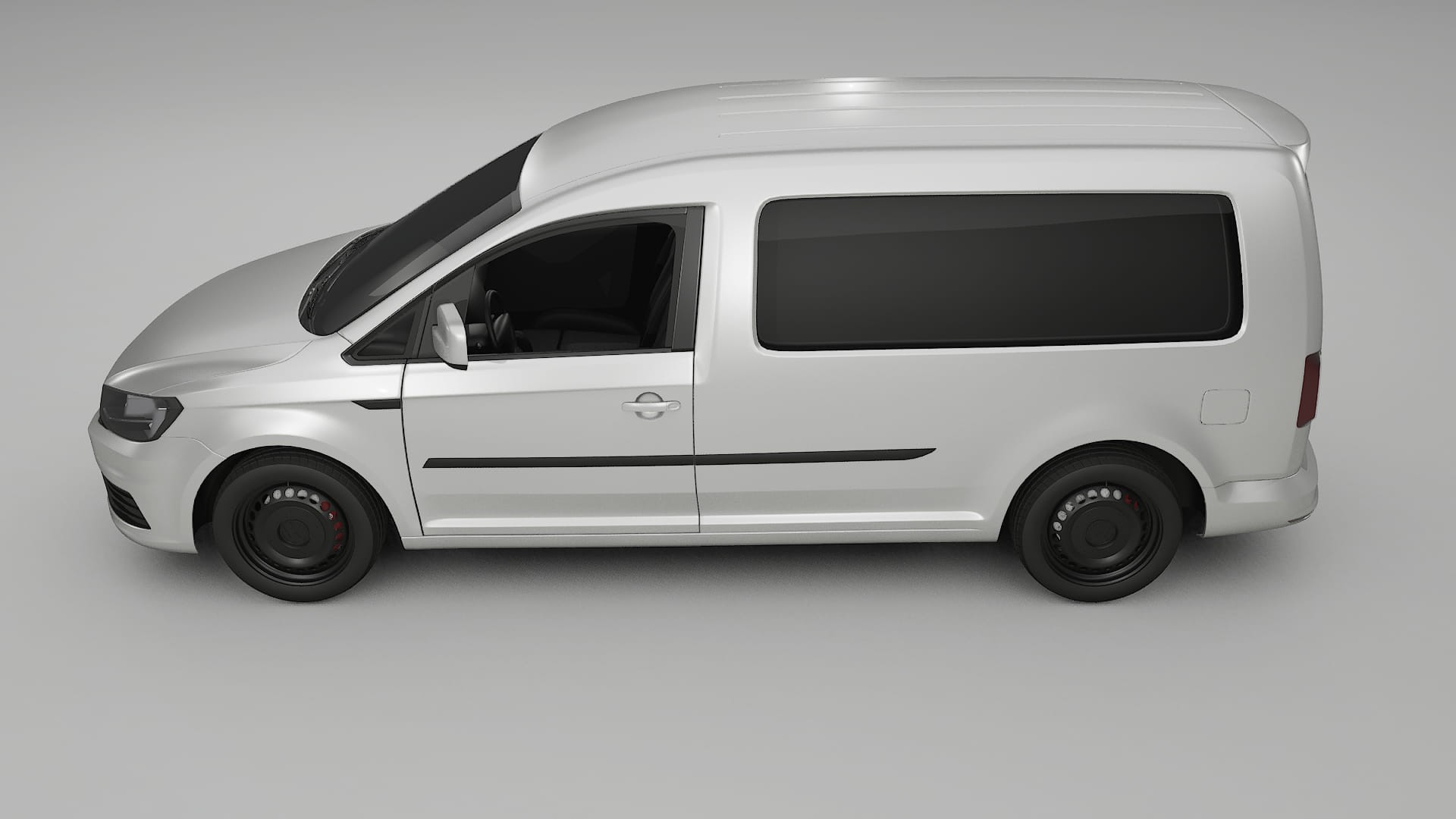 VW Caddy Maxi SB Film de Protecție pentru Vopsea TPU | OPAL PPF cu Schimbare de Culoare – Kit Complet Predecupat