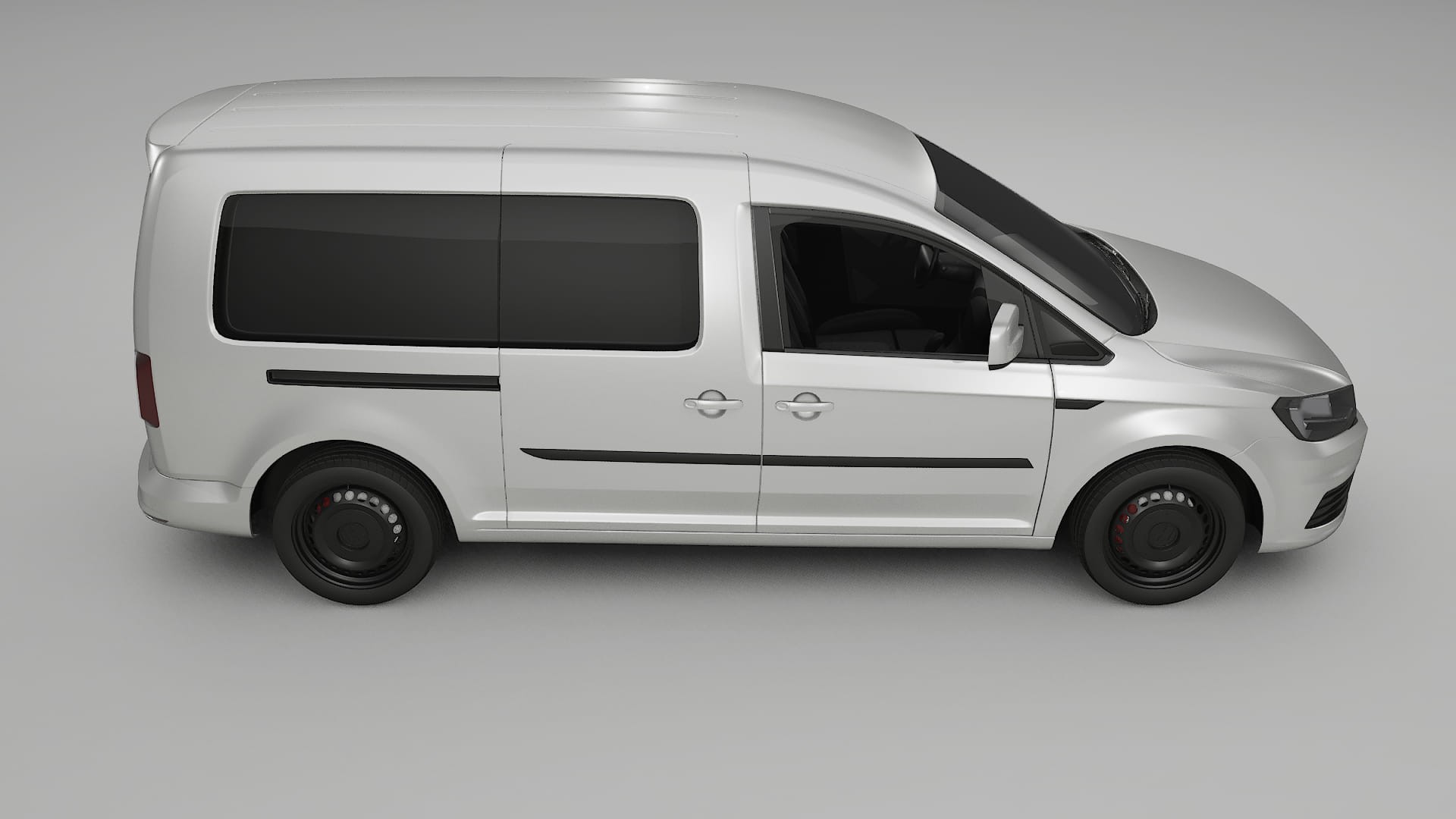 VW Caddy Maxi SB Film de Protecție pentru Vopsea TPU | OPAL PPF cu Schimbare de Culoare – Kit Complet Predecupat