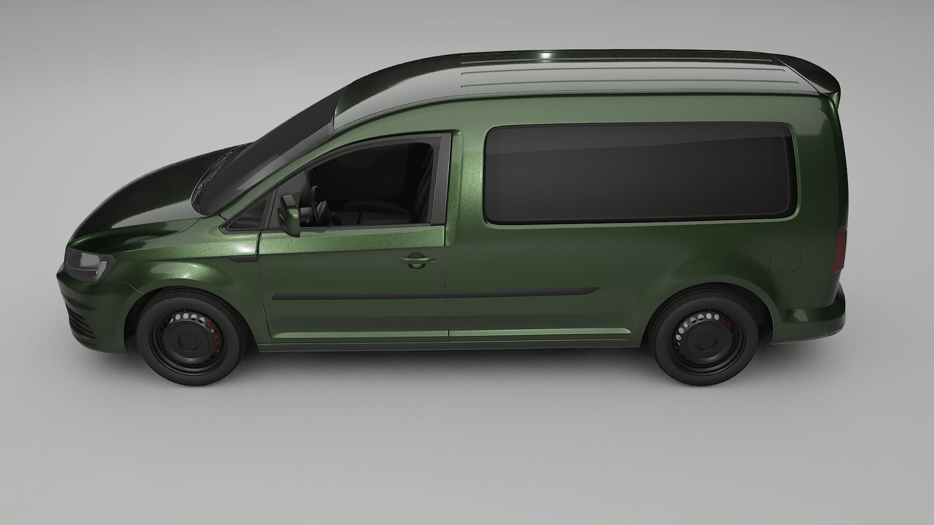 VW Caddy Maxi SB Film de Protecție pentru Vopsea TPU | LAGOON PPF cu Schimbare de Culoare – Kit Complet Predecupat