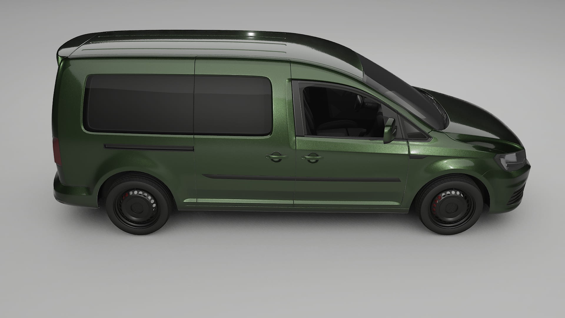 VW Caddy Maxi SB Film de Protecție pentru Vopsea TPU | LAGOON PPF cu Schimbare de Culoare – Kit Complet Predecupat