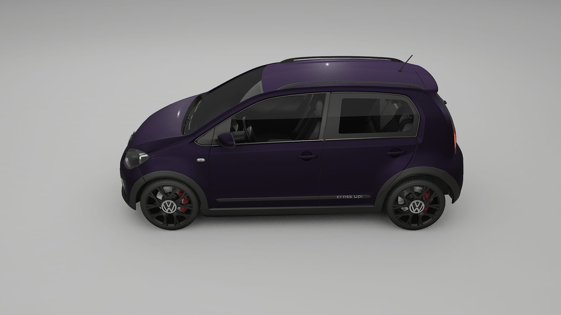 VW Cross Up Film de Protecție pentru Vopsea TPU | VIOLET PPF cu Schimbare de Culoare – Kit Complet Predecupat
