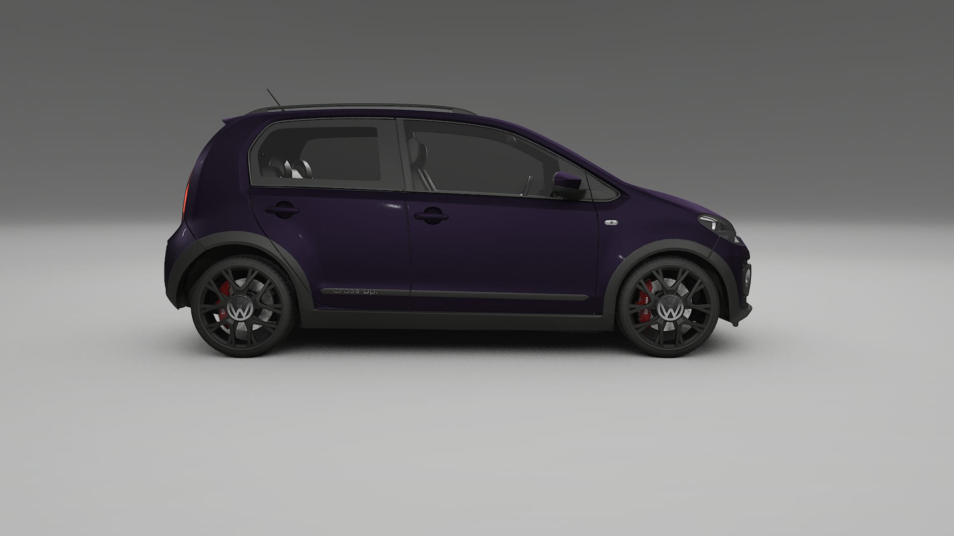 VW Cross Up Film de Protecție pentru Vopsea TPU | VIOLET PPF cu Schimbare de Culoare – Kit Complet Predecupat