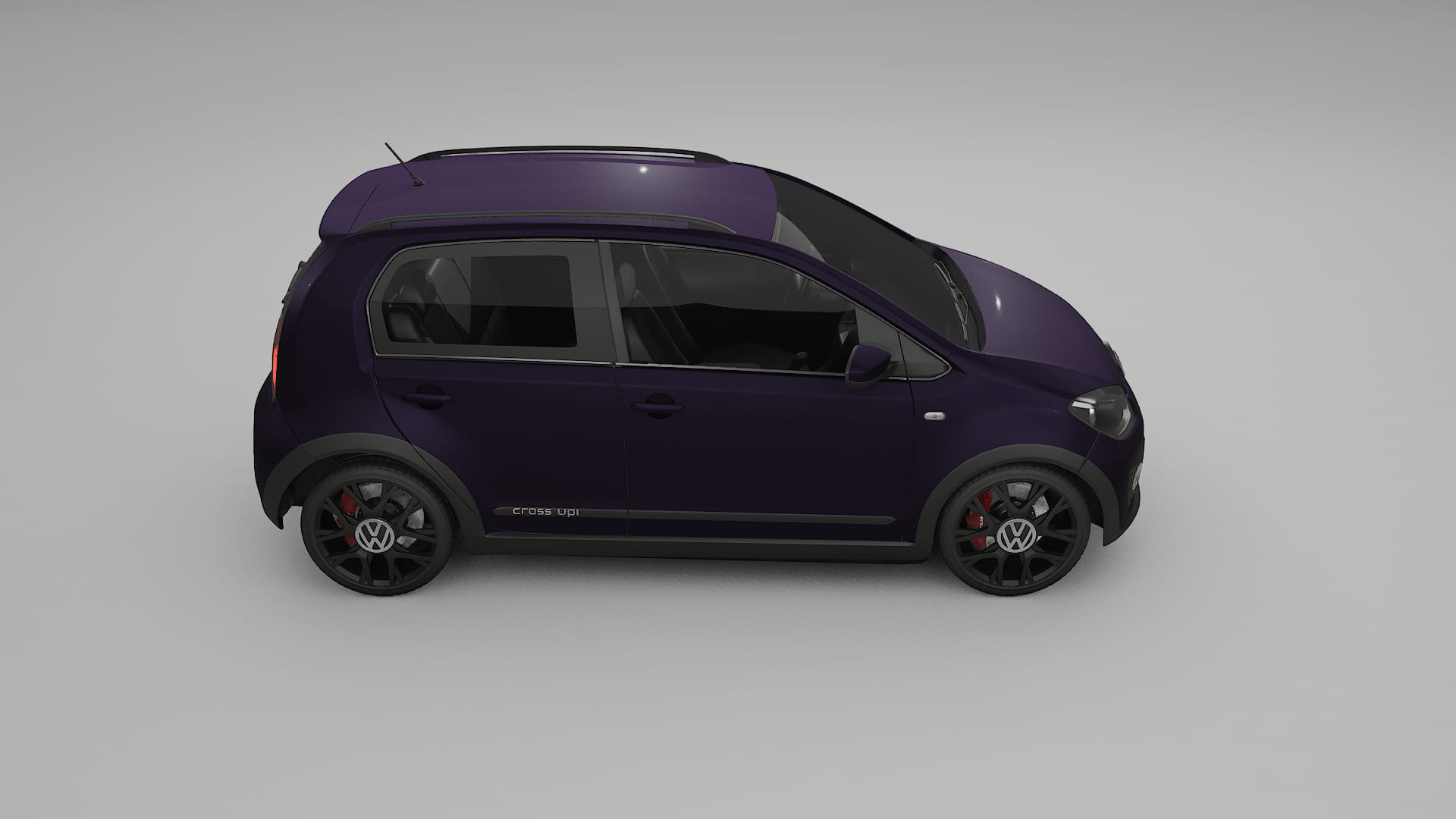 VW Cross Up Film de Protecție pentru Vopsea TPU | VIOLET PPF cu Schimbare de Culoare – Kit Complet Predecupat