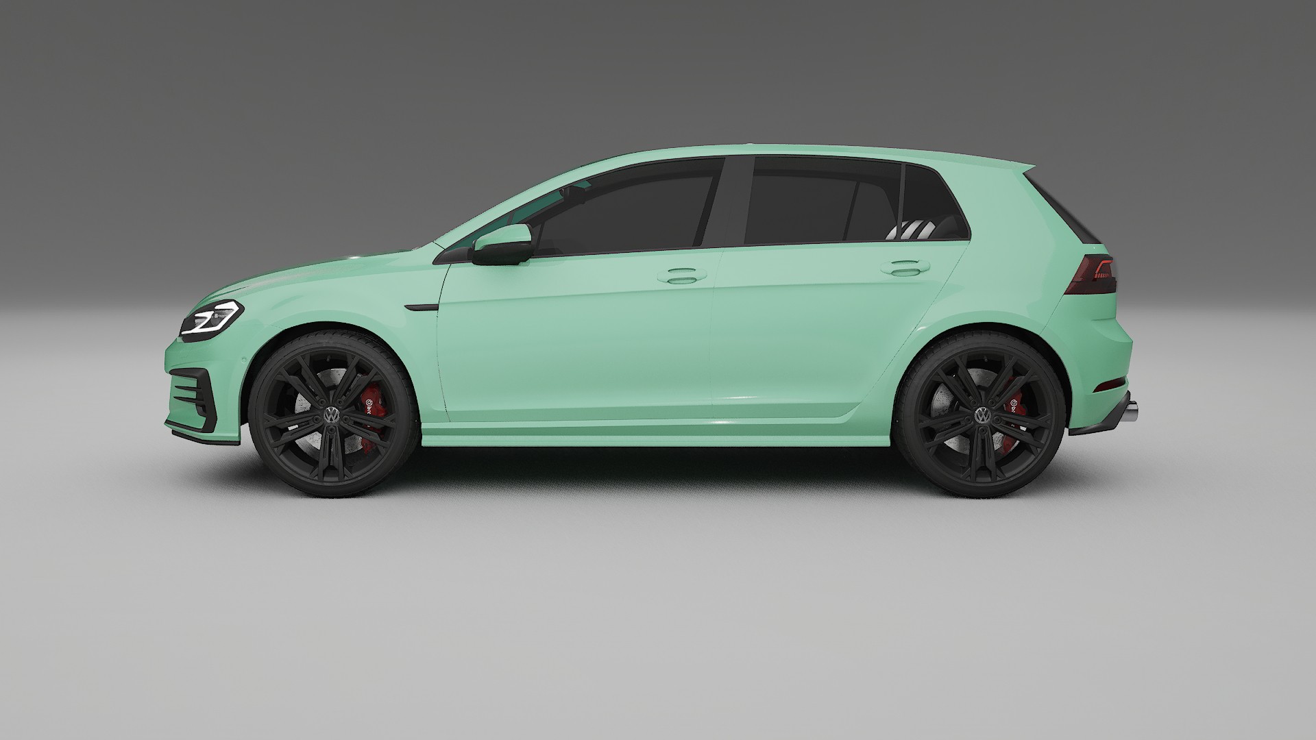 VW Golf Mk7 Film de Protecție pentru Vopsea TPU | DUSTY PPF cu Schimbare de Culoare – Kit Complet Predecupat