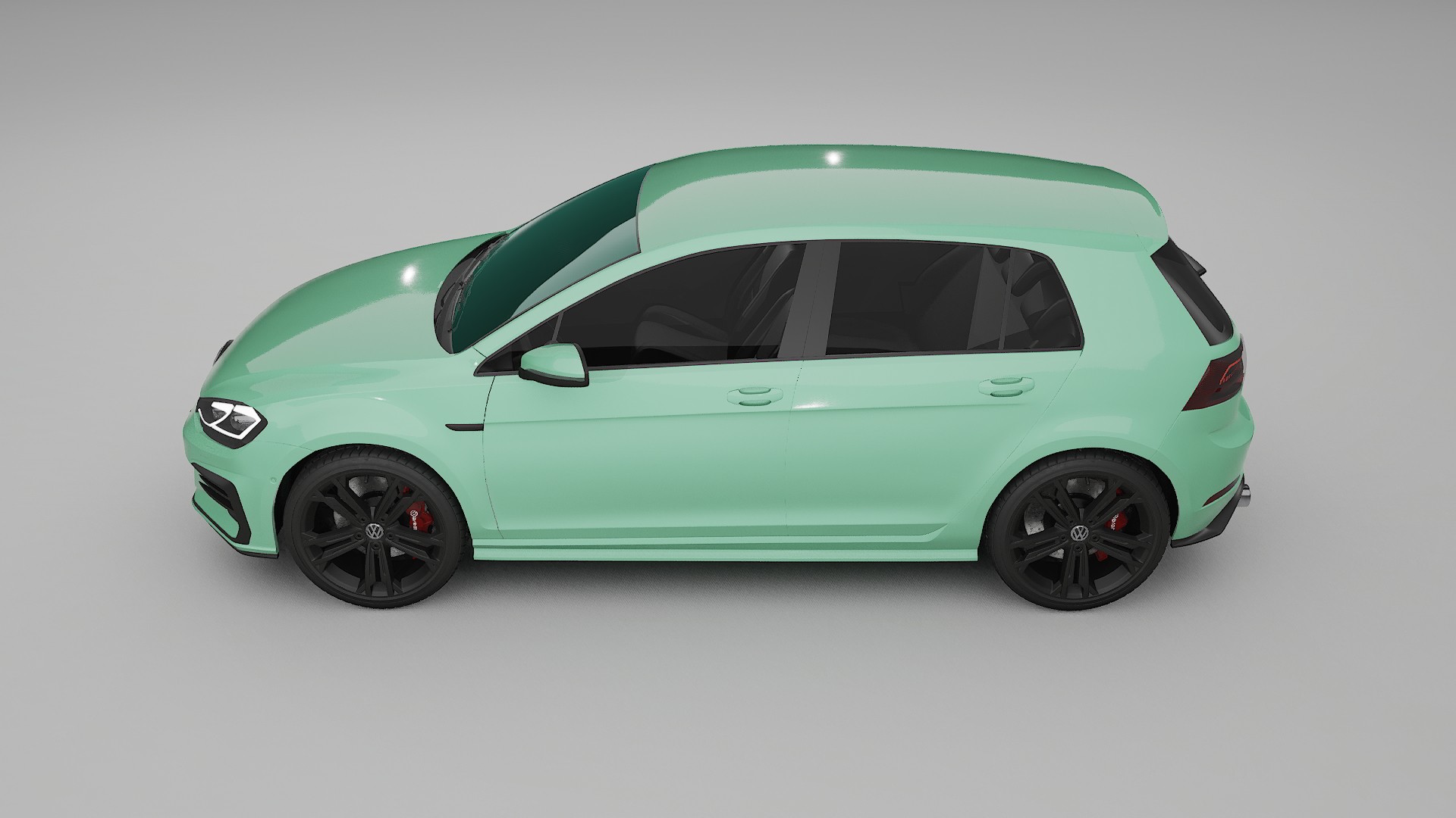 VW Golf Mk7 Film de Protecție pentru Vopsea TPU | DUSTY PPF cu Schimbare de Culoare – Kit Complet Predecupat