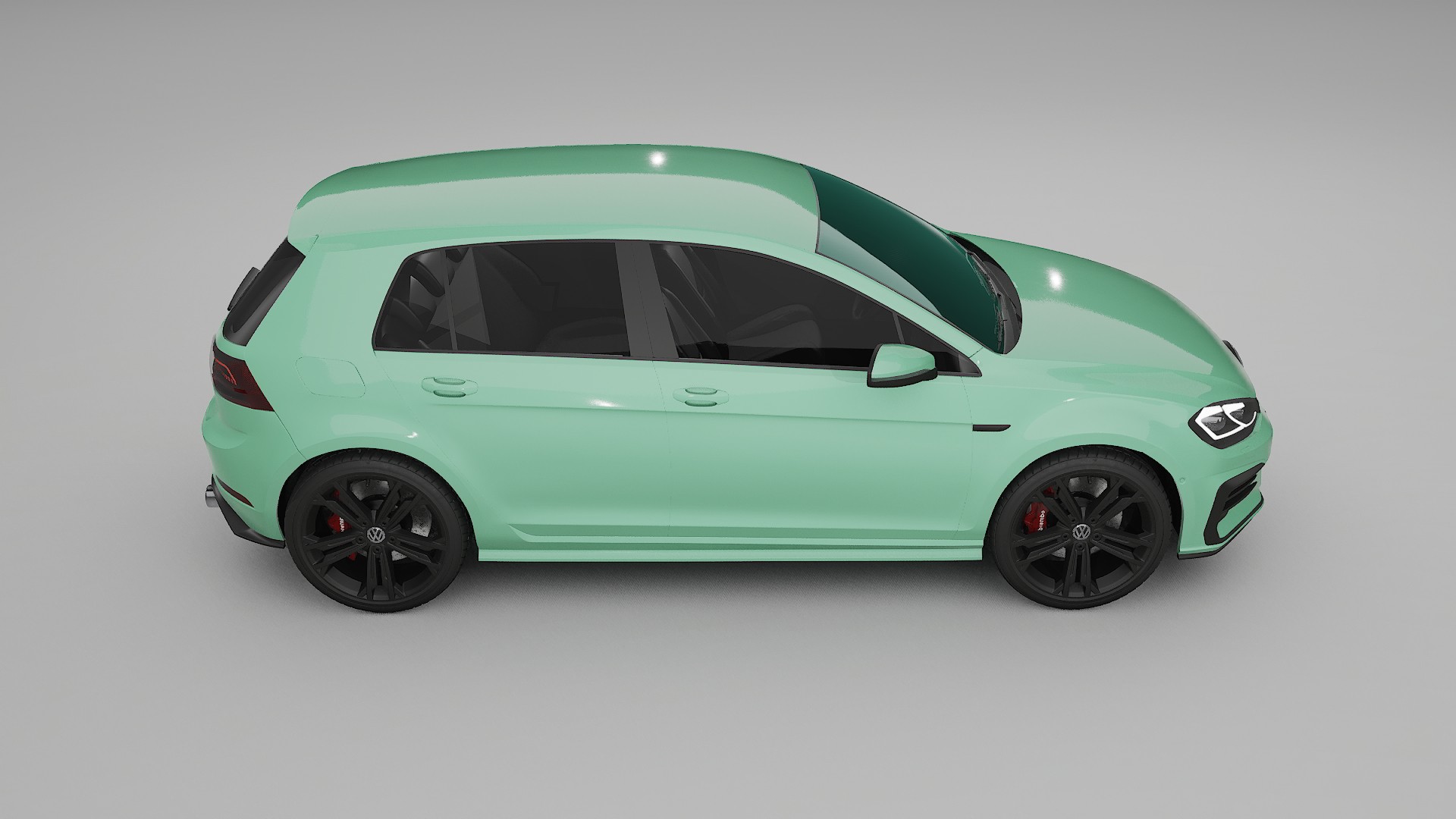 VW Golf Mk7 Film de Protecție pentru Vopsea TPU | DUSTY PPF cu Schimbare de Culoare – Kit Complet Predecupat