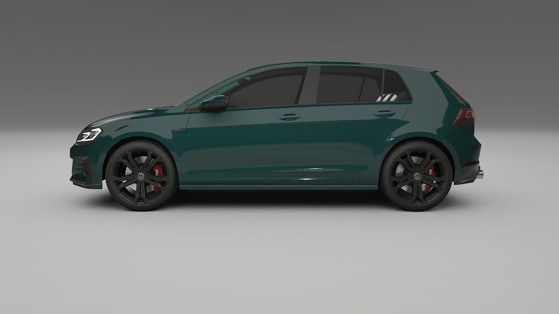 VW Golf Mk7 Film de Protecție pentru Vopsea TPU | INFERNO PPF cu Schimbare de Culoare – Kit Complet Predecupat