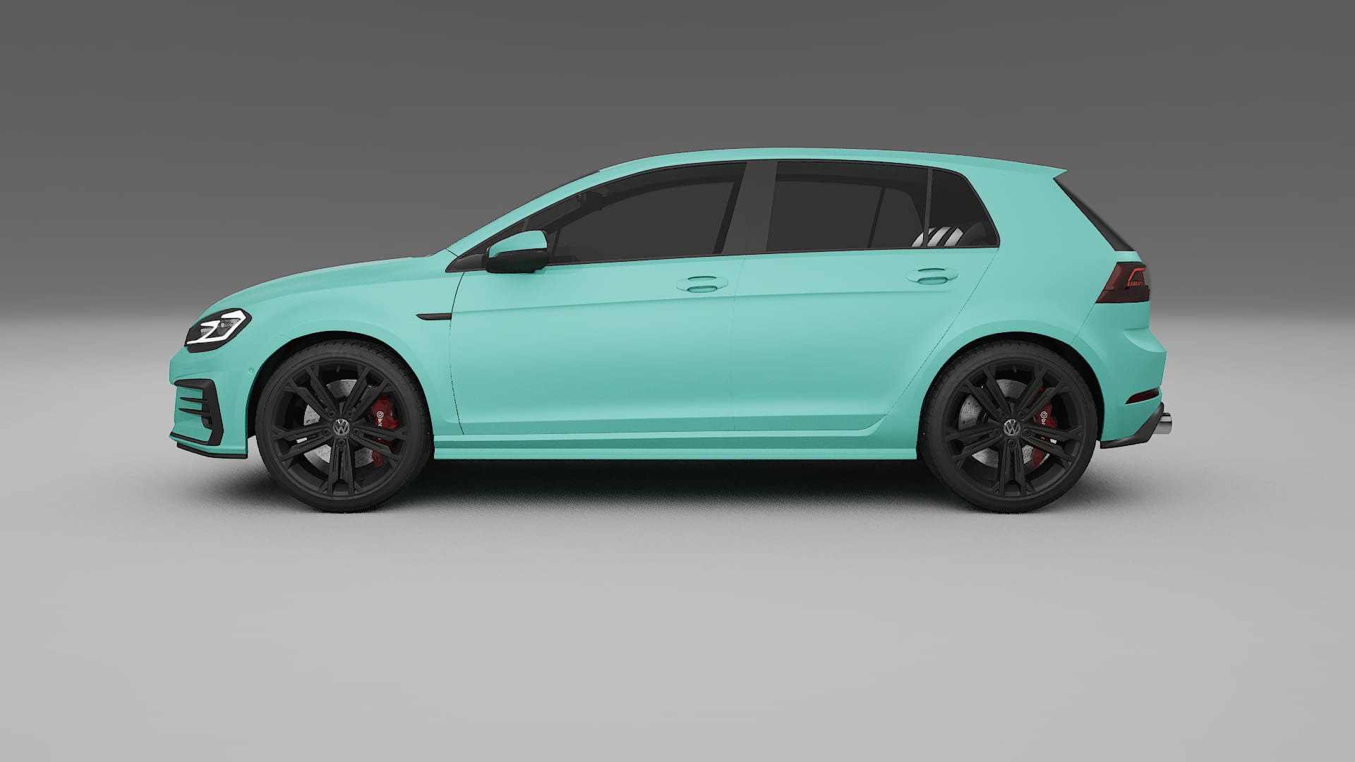 VW Golf Mk7 Film de Protecție pentru Vopsea TPU | FROST PPF cu Schimbare de Culoare – Kit Complet Predecupat