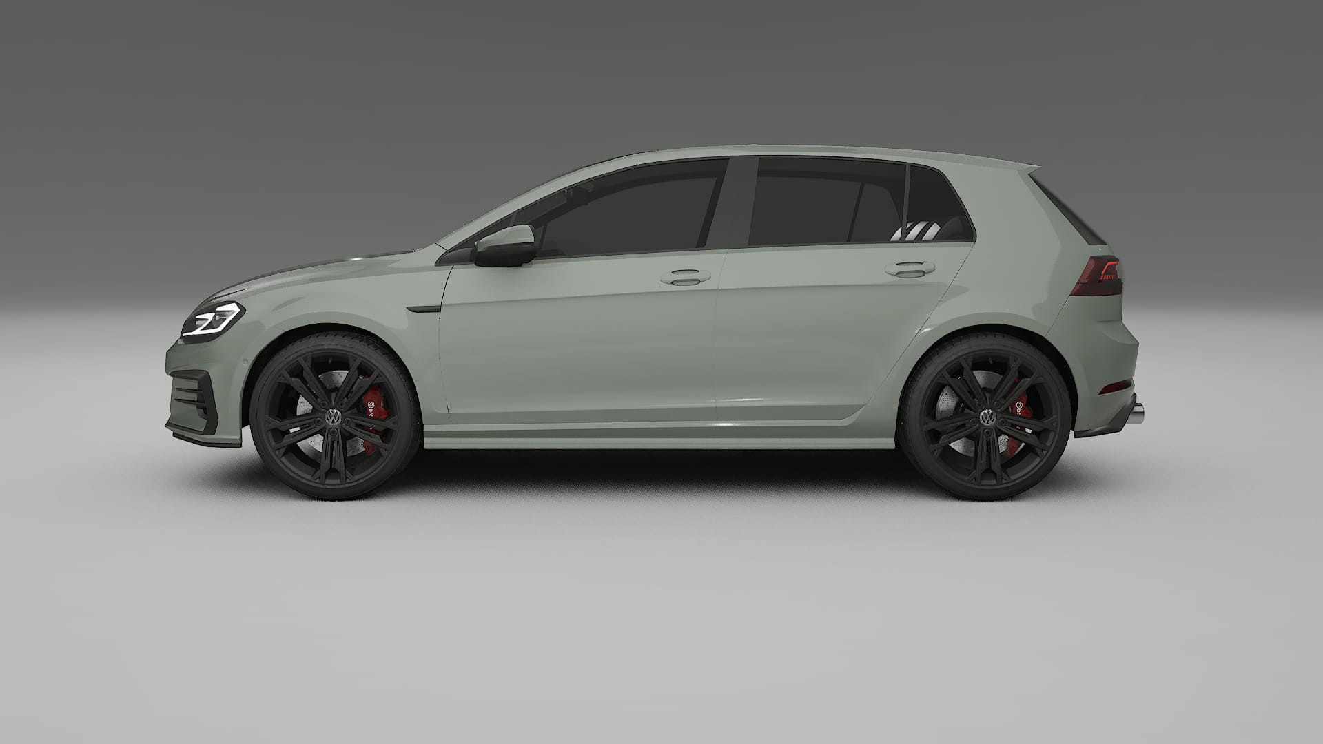 VW Golf Mk7 Film de Protecție pentru Vopsea TPU | SLATE PPF cu Schimbare de Culoare – Kit Complet Predecupat