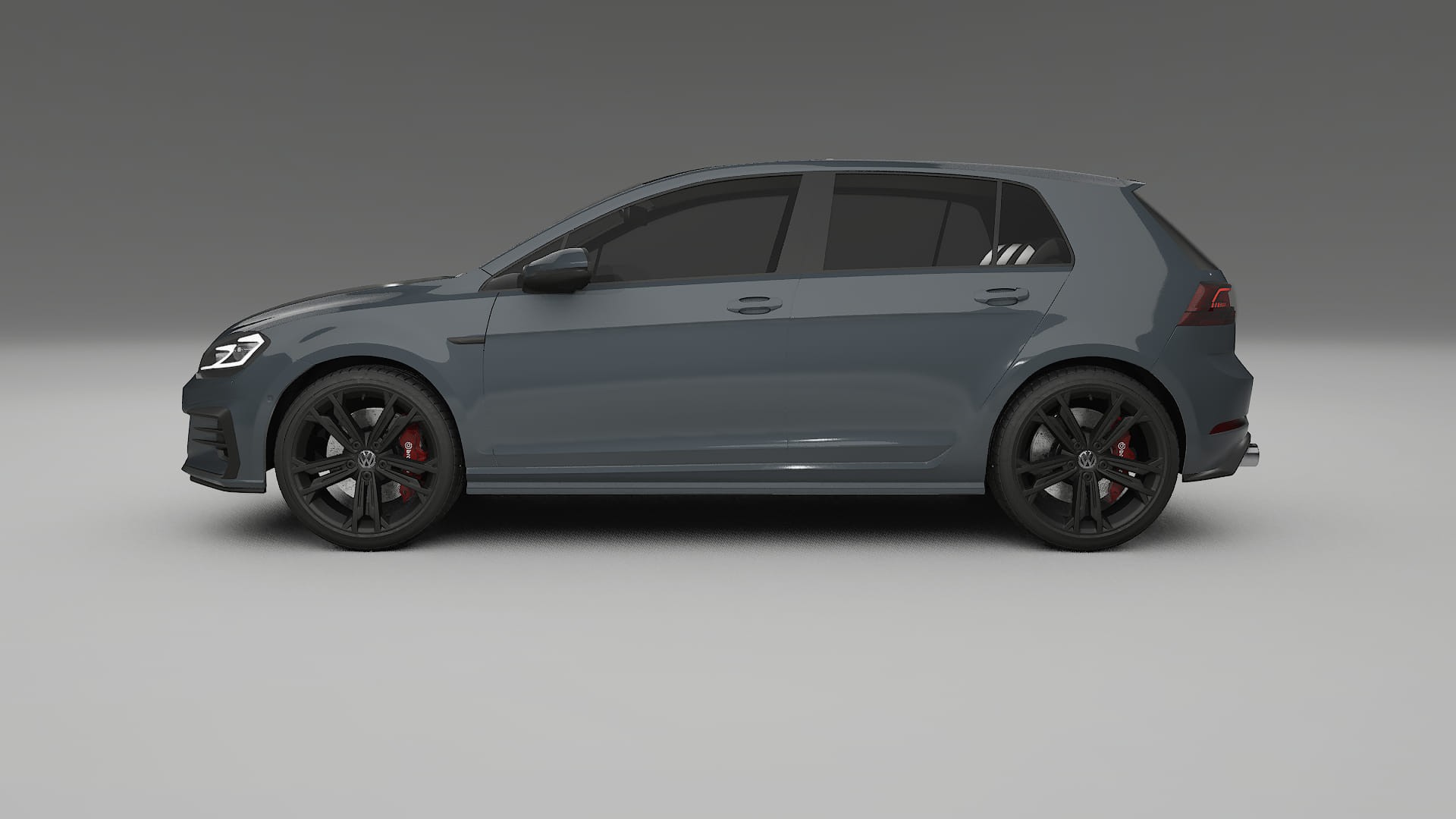 VW Golf Mk7 Film de Protecție pentru Vopsea TPU | GRANITE PPF cu Schimbare de Culoare – Kit Complet Predecupat