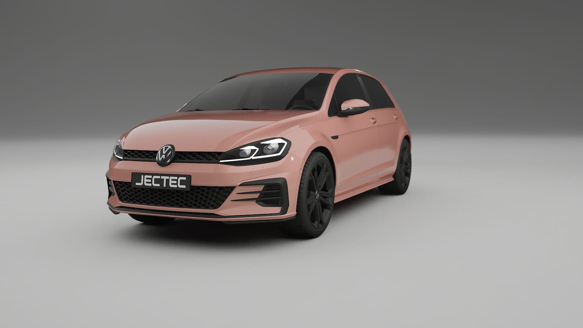 VW Golf Mk7 Film de Protecție pentru Vopsea TPU | BLUSH PPF cu Schimbare de Culoare – Kit Complet Predecupat