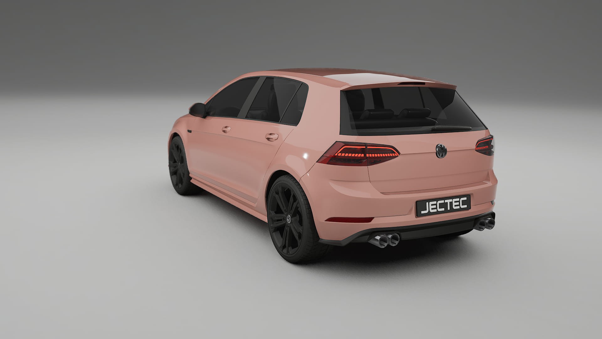 VW Golf Mk7 Film de Protecție pentru Vopsea TPU | BLUSH PPF cu Schimbare de Culoare – Kit Complet Predecupat