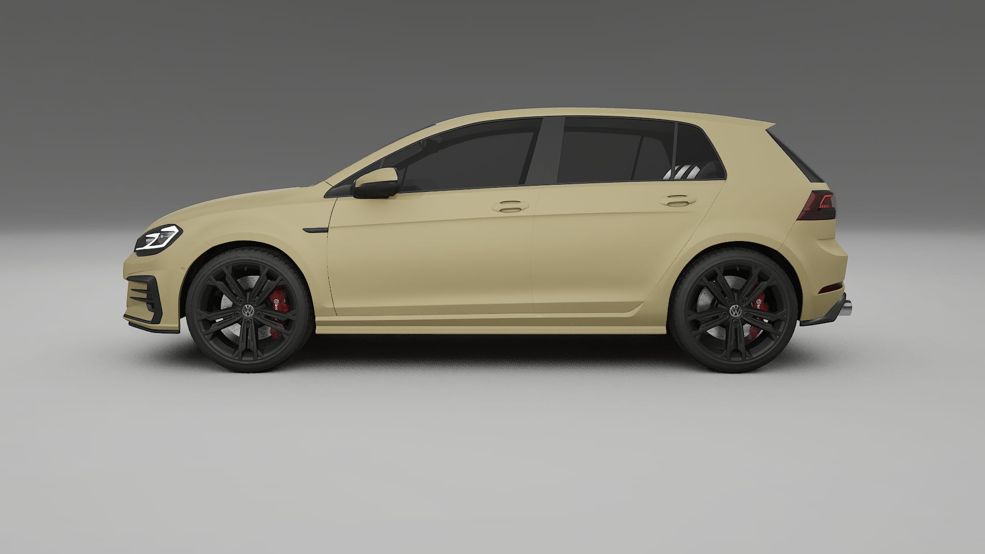 VW Golf Mk7 Film de Protecție pentru Vopsea TPU | SAND PPF cu Schimbare de Culoare – Kit Complet Predecupat