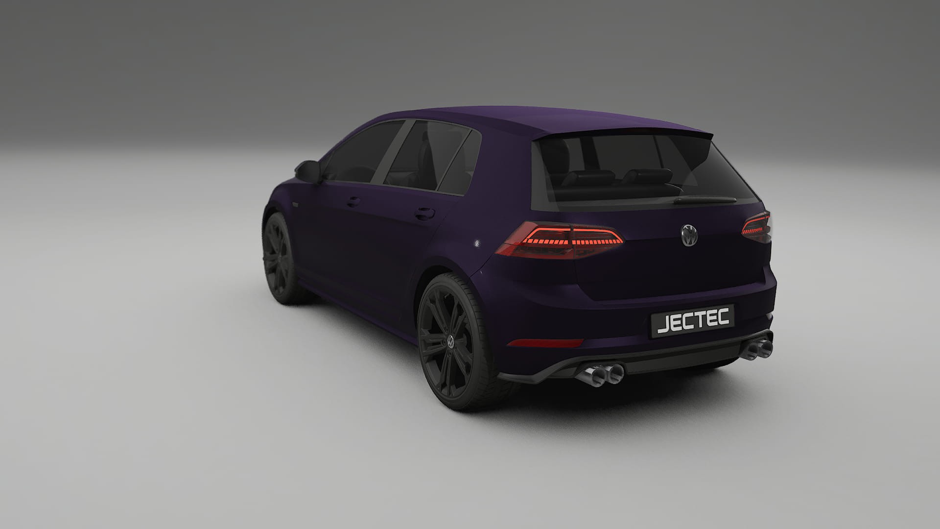 VW Golf Mk7 Film de Protecție pentru Vopsea TPU | VIOLET PPF cu Schimbare de Culoare – Kit Complet Predecupat