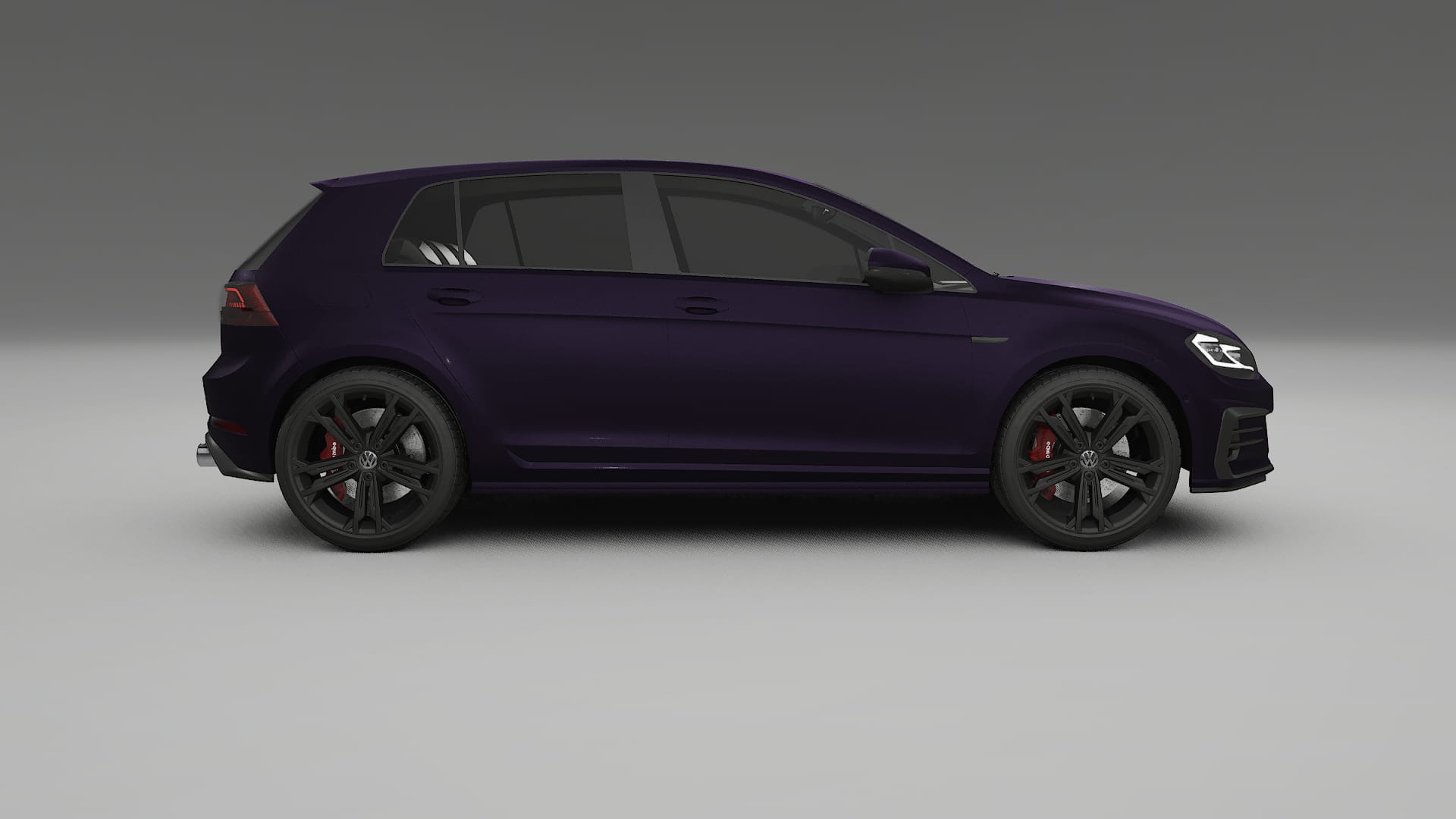 VW Golf Mk7 Film de Protecție pentru Vopsea TPU | VIOLET PPF cu Schimbare de Culoare – Kit Complet Predecupat