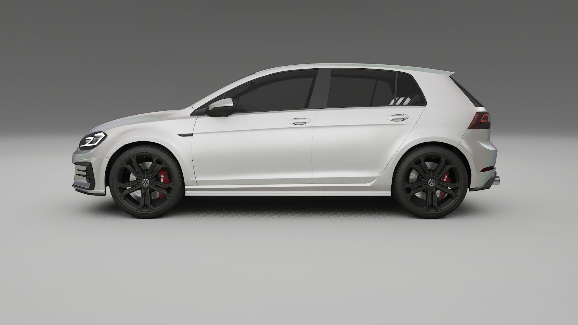 VW Golf Mk7 Film de Protecție pentru Vopsea TPU | NEBULA PPF cu Schimbare de Culoare – Kit Complet Predecupat