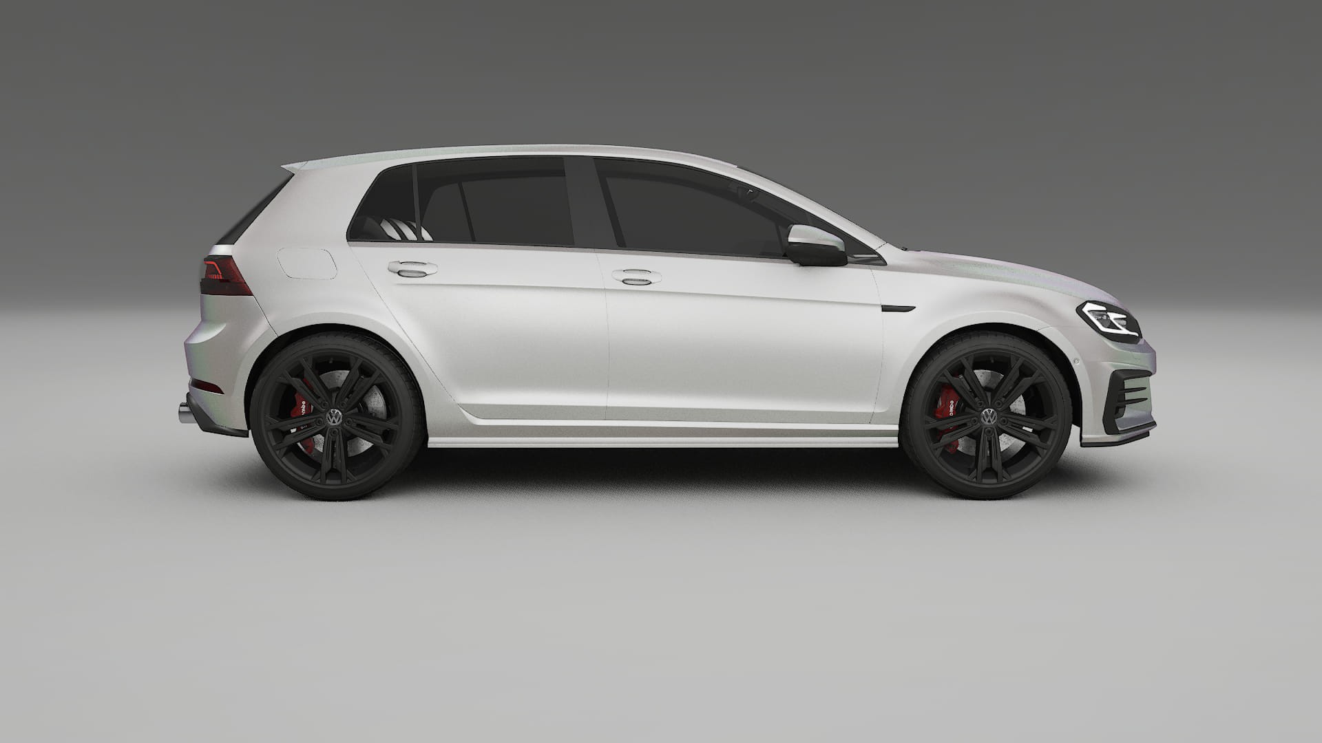 VW Golf Mk7 Film de Protecție pentru Vopsea TPU | NEBULA PPF cu Schimbare de Culoare – Kit Complet Predecupat