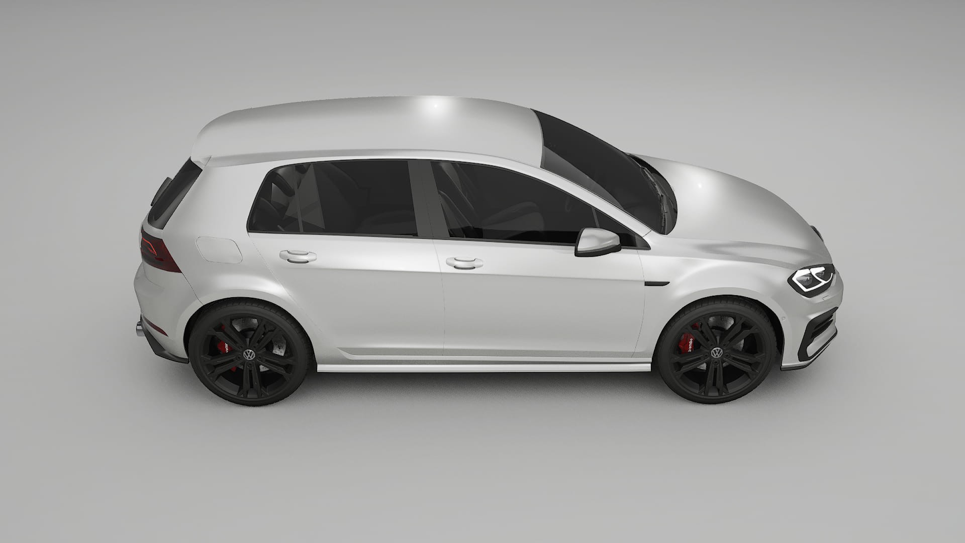 VW Golf Mk7 Film de Protecție pentru Vopsea TPU | OPAL PPF cu Schimbare de Culoare – Kit Complet Predecupat