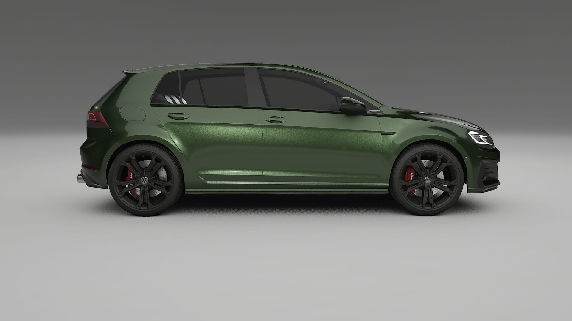 VW Golf Mk7 Film de Protecție pentru Vopsea TPU | LAGOON PPF cu Schimbare de Culoare – Kit Complet Predecupat