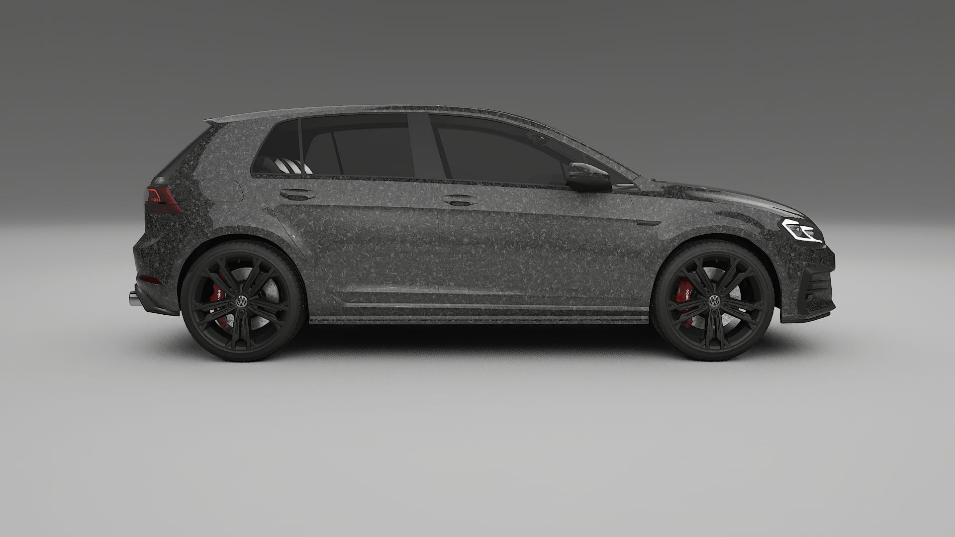 VW Golf Mk7 Film de Protecție pentru Vopsea TPU | FORGED S PPF cu Schimbare de Culoare – Kit Complet Predecupat