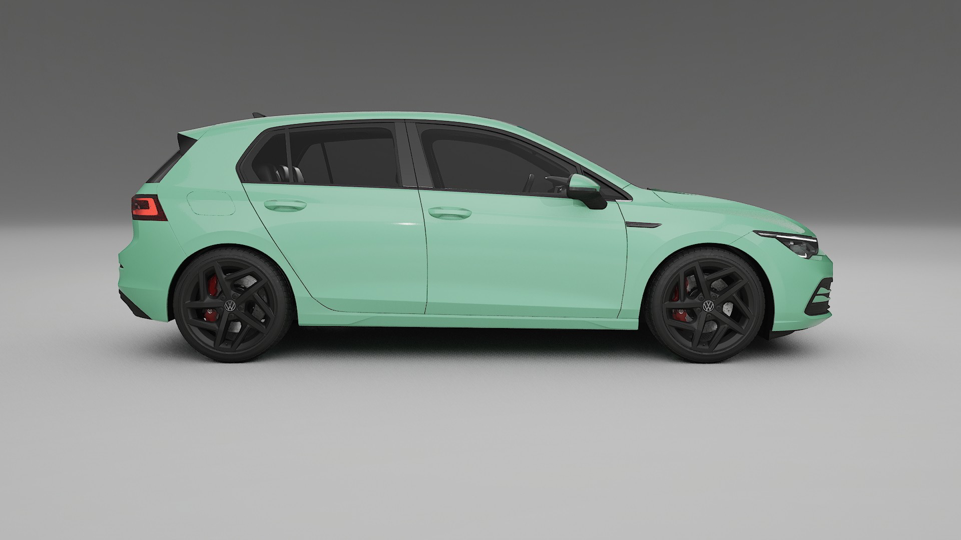 VW Golf Mk8 Film de Protecție pentru Vopsea TPU | DUSTY PPF cu Schimbare de Culoare – Kit Complet Predecupat