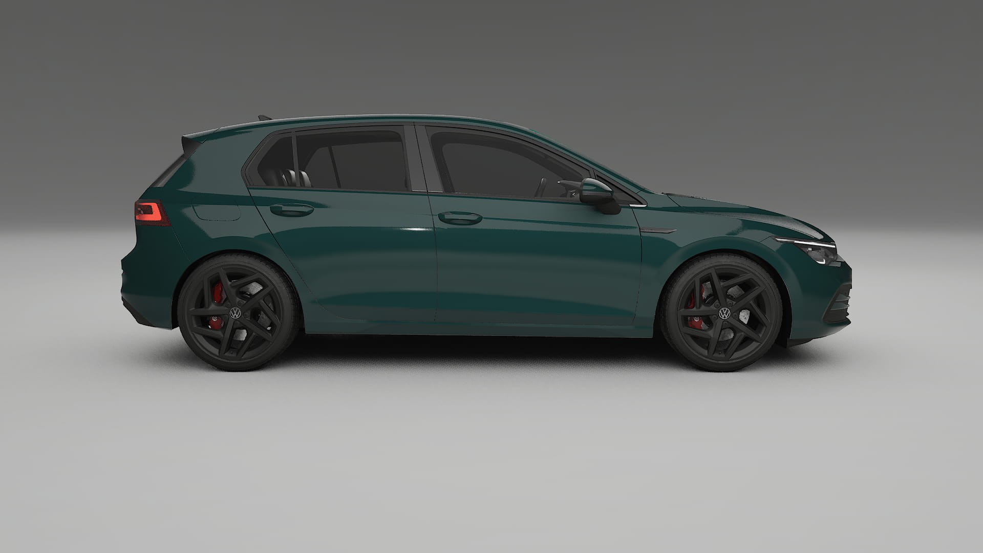 VW Golf Mk8 Film de Protecție pentru Vopsea TPU | INFERNO PPF cu Schimbare de Culoare – Kit Complet Predecupat