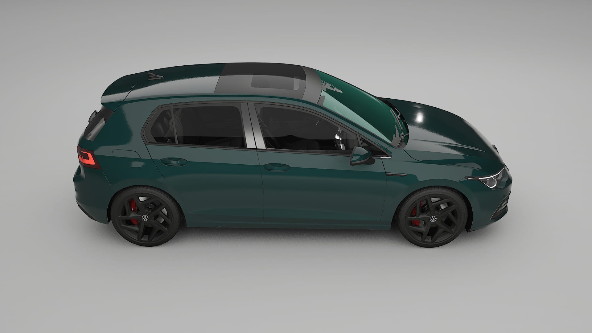 VW Golf Mk8 Film de Protecție pentru Vopsea TPU | INFERNO PPF cu Schimbare de Culoare – Kit Complet Predecupat