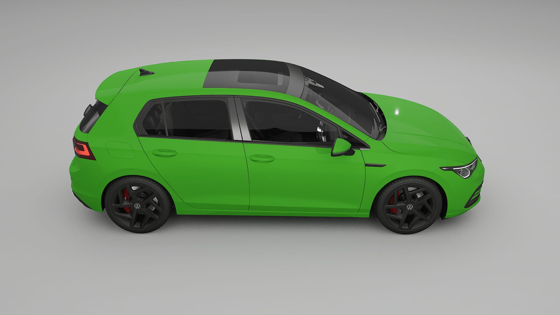 VW Golf Mk8 Film de Protecție pentru Vopsea TPU | VENOM PPF cu Schimbare de Culoare – Kit Complet Predecupat