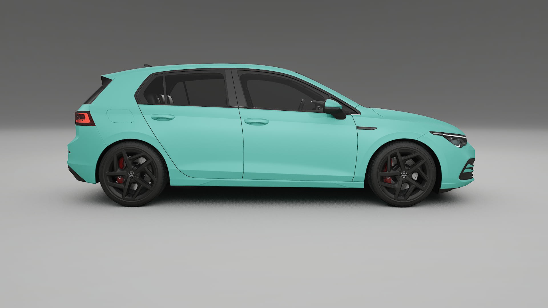 VW Golf Mk8 Film de Protecție pentru Vopsea TPU | FROST PPF cu Schimbare de Culoare – Kit Complet Predecupat