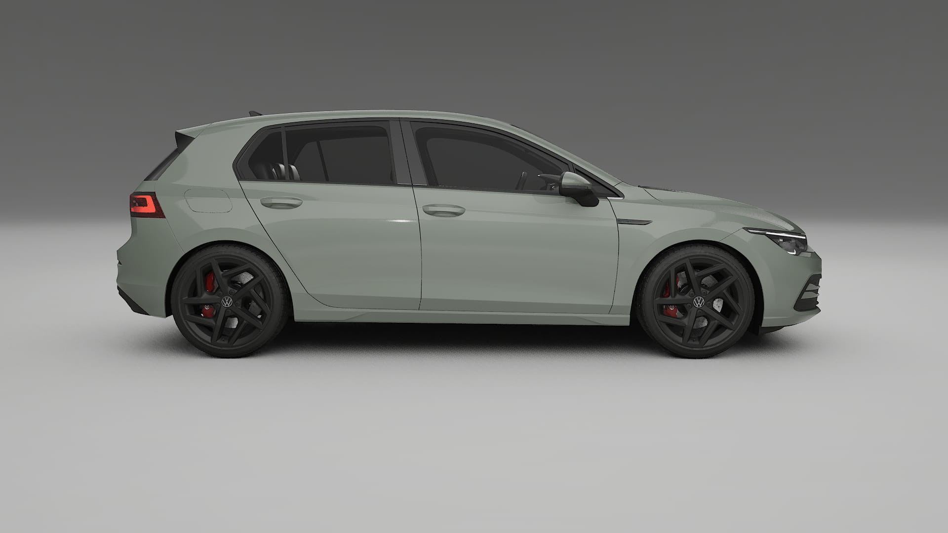 VW Golf Mk8 Film de Protecție pentru Vopsea TPU | SLATE PPF cu Schimbare de Culoare – Kit Complet Predecupat