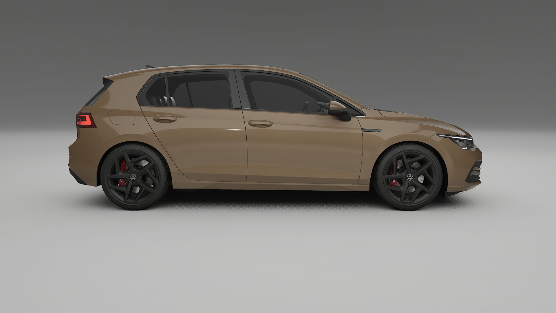 VW Golf Mk8 Film de Protecție pentru Vopsea TPU | SAHARA PPF cu Schimbare de Culoare – Kit Complet Predecupat