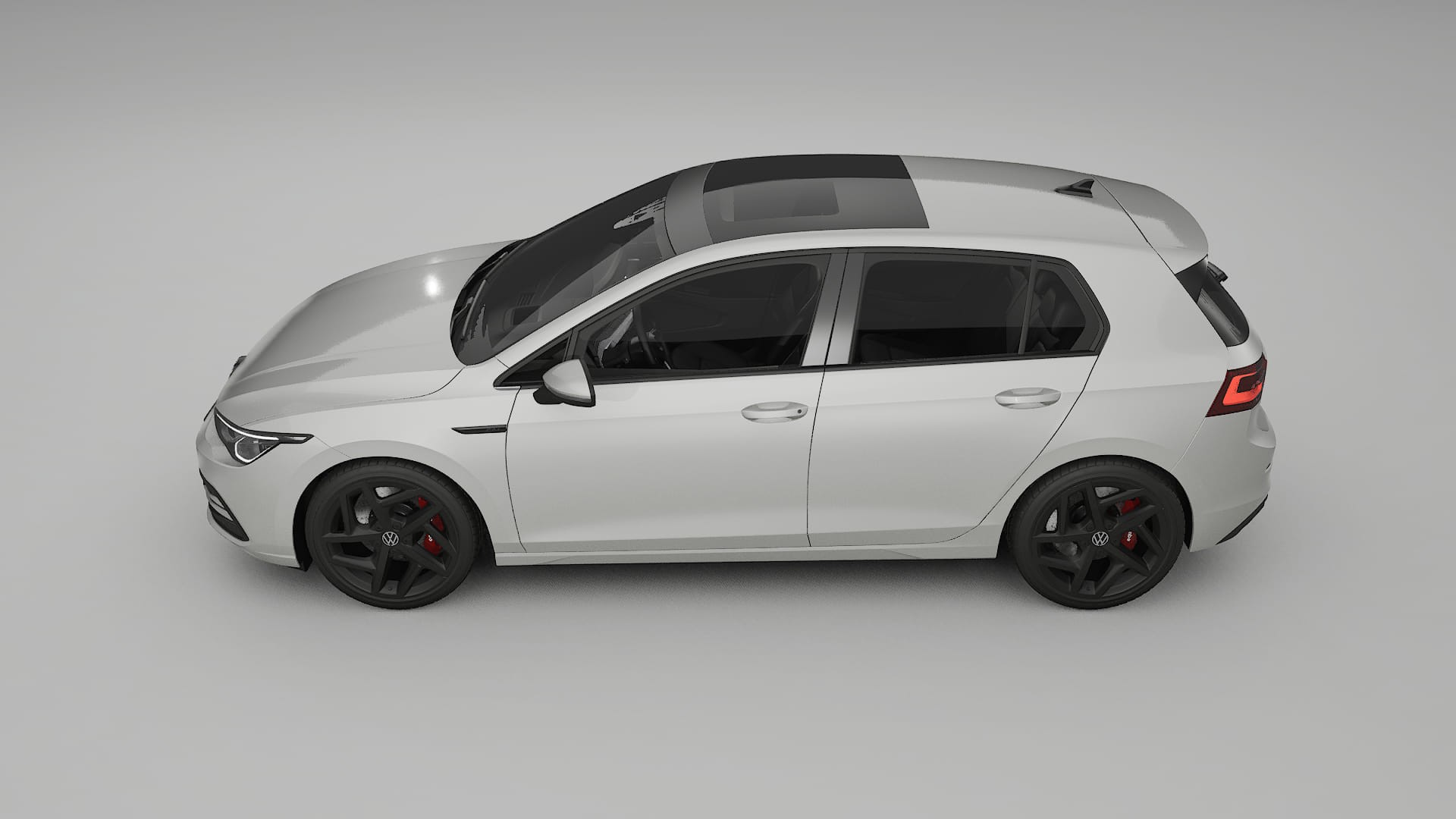 VW Golf Mk8 Film de Protecție pentru Vopsea TPU | PEARL PPF cu Schimbare de Culoare – Kit Complet Predecupat