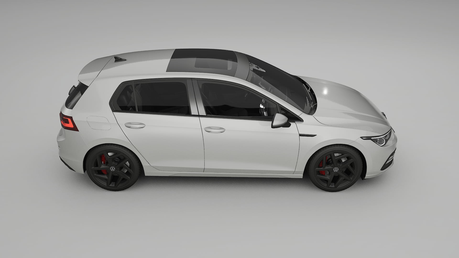 VW Golf Mk8 Film de Protecție pentru Vopsea TPU | PEARL PPF cu Schimbare de Culoare – Kit Complet Predecupat