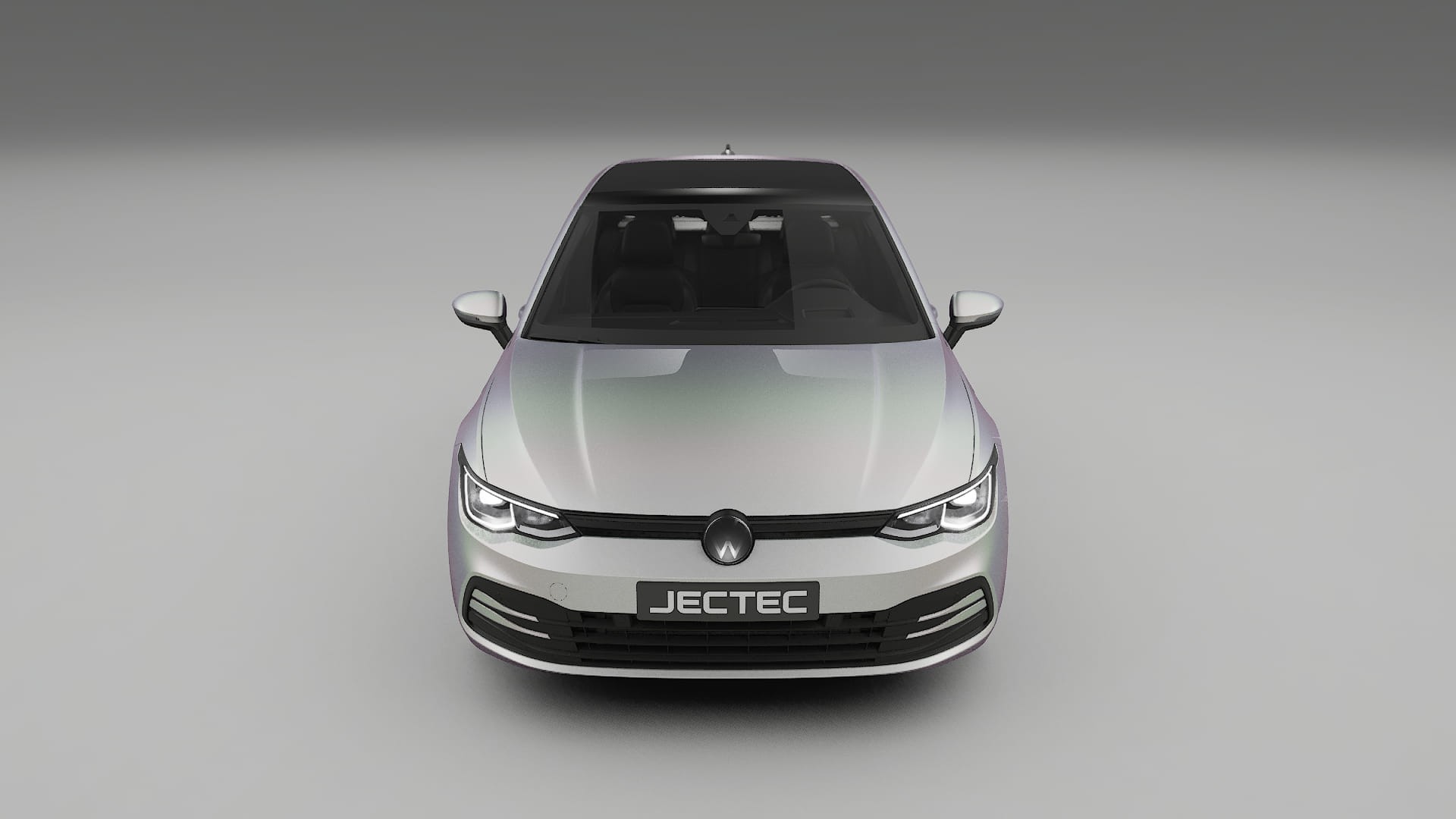 VW Golf Mk8 Film de Protecție pentru Vopsea TPU | NEBULA PPF cu Schimbare de Culoare – Kit Complet Predecupat