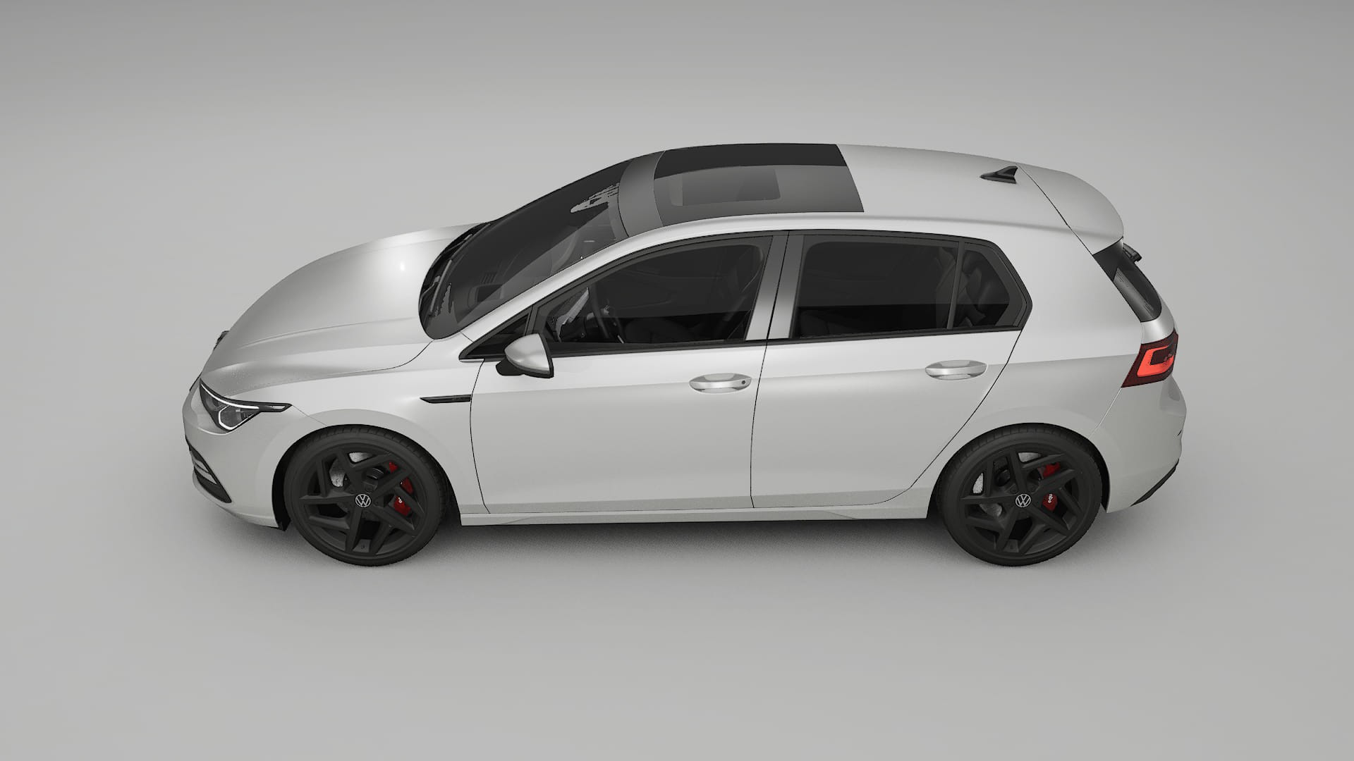 VW Golf Mk8 Film de Protecție pentru Vopsea TPU | OPAL PPF cu Schimbare de Culoare – Kit Complet Predecupat