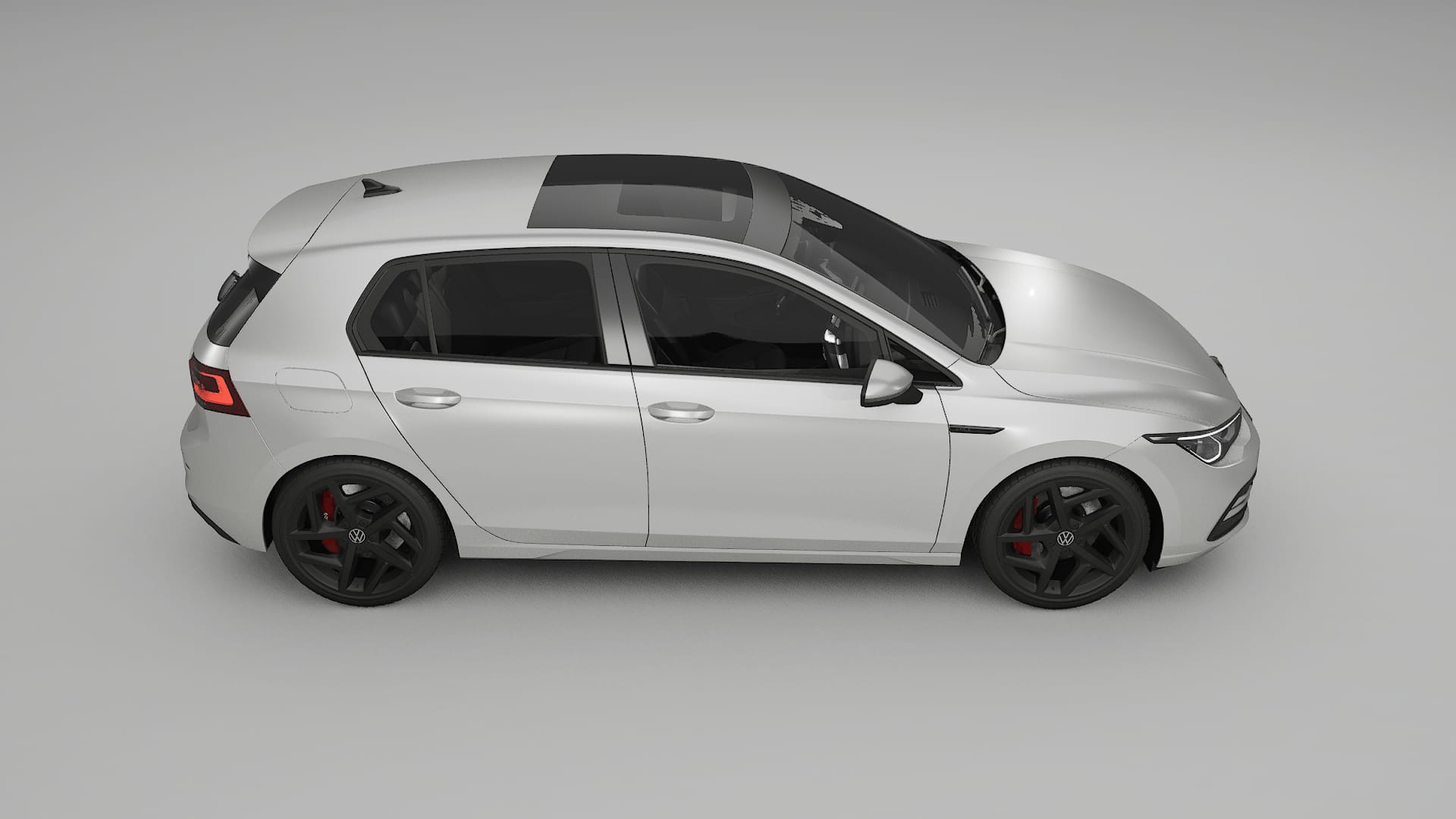 VW Golf Mk8 Film de Protecție pentru Vopsea TPU | OPAL PPF cu Schimbare de Culoare – Kit Complet Predecupat