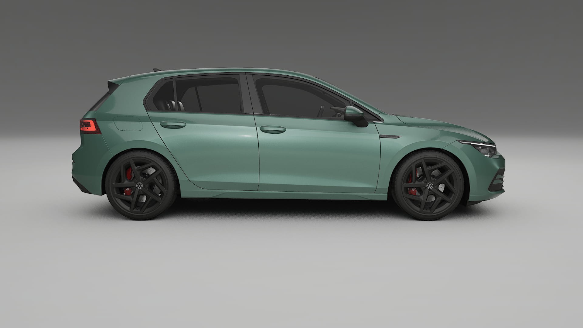 VW Golf Mk8 Film de Protecție pentru Vopsea TPU | EVERGREEN PPF cu Schimbare de Culoare – Kit Complet Predecupat