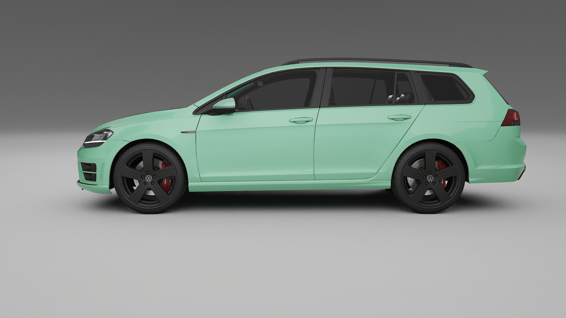 VW Golf Variant Mk7 Film de Protecție pentru Vopsea TPU | DUSTY PPF cu Schimbare de Culoare – Kit Complet Predecupat