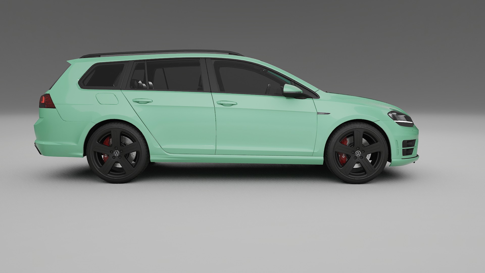 VW Golf Variant Mk7 Film de Protecție pentru Vopsea TPU | DUSTY PPF cu Schimbare de Culoare – Kit Complet Predecupat