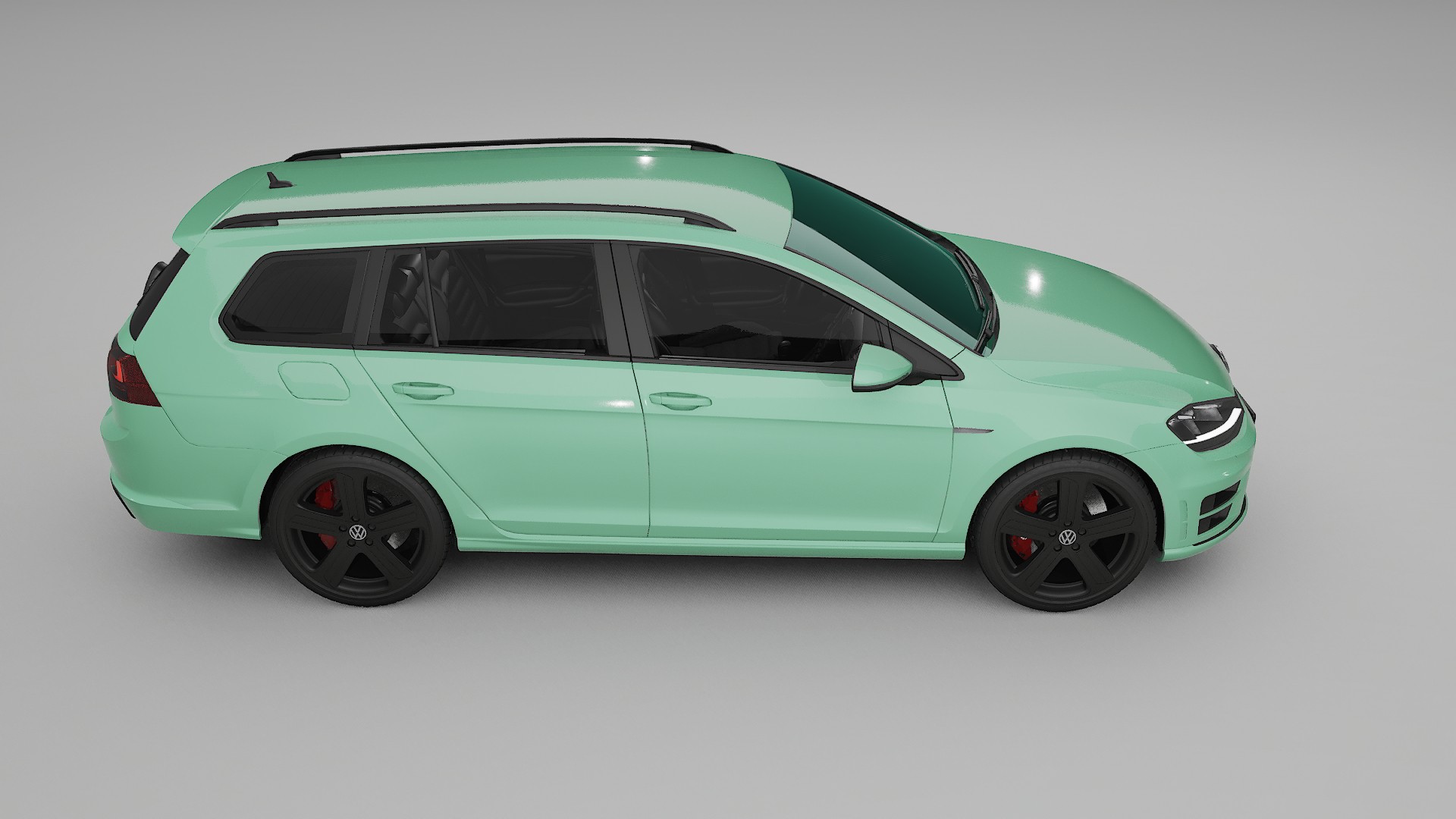 VW Golf Variant Mk7 Film de Protecție pentru Vopsea TPU | DUSTY PPF cu Schimbare de Culoare – Kit Complet Predecupat