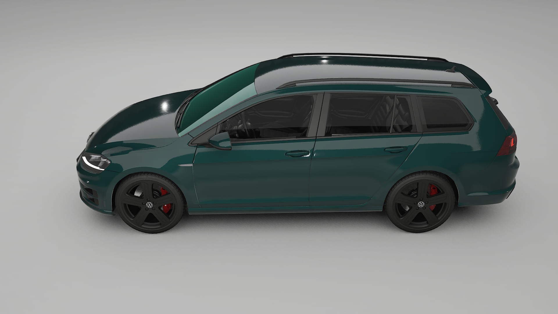 VW Golf Variant Mk7 Film de Protecție pentru Vopsea TPU | INFERNO PPF cu Schimbare de Culoare – Kit Complet Predecupat