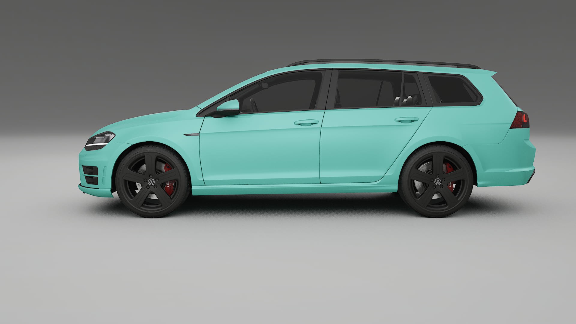 VW Golf Variant Mk7 Film de Protecție pentru Vopsea TPU | FROST PPF cu Schimbare de Culoare – Kit Complet Predecupat