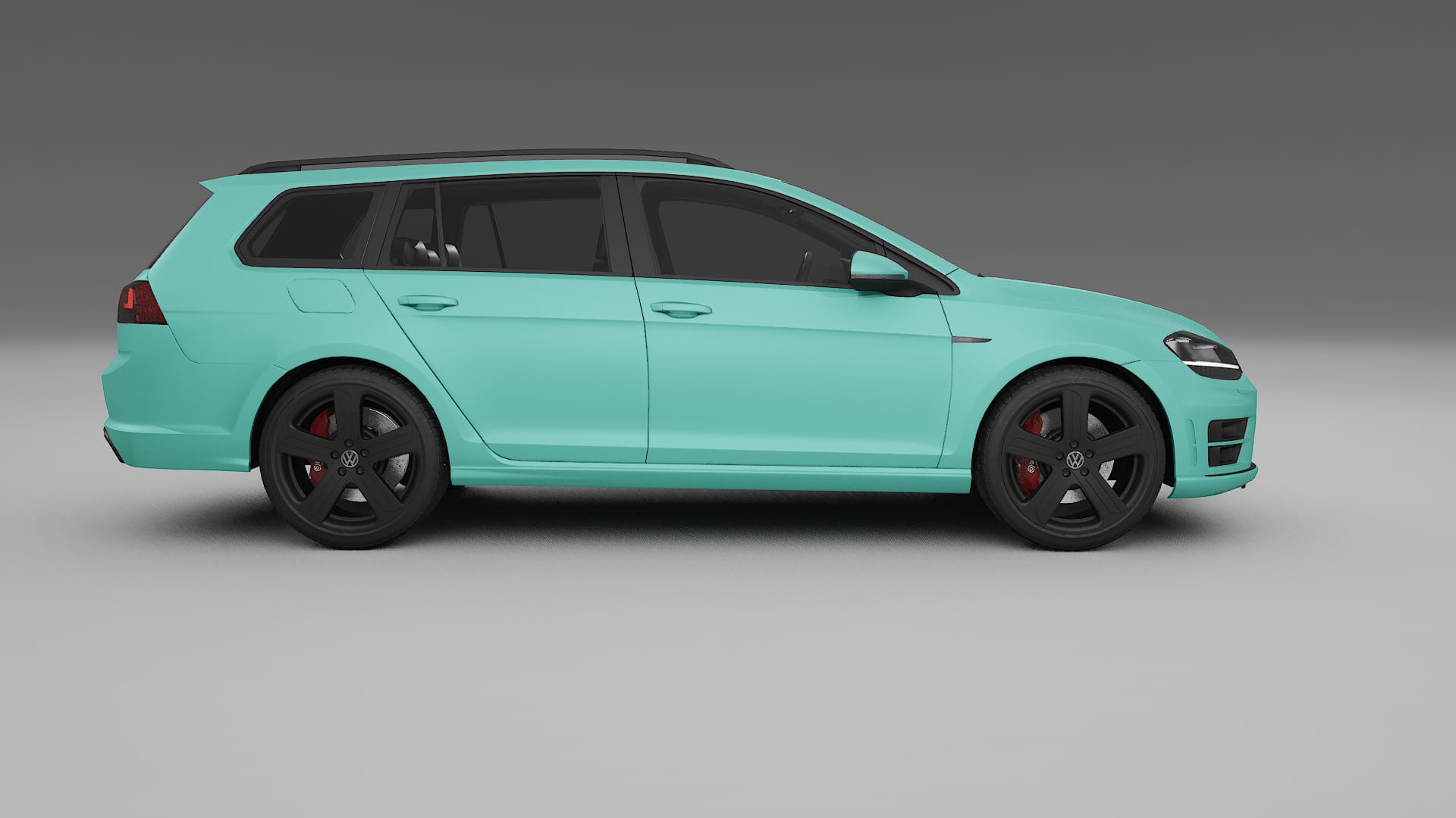 VW Golf Variant Mk7 Film de Protecție pentru Vopsea TPU | FROST PPF cu Schimbare de Culoare – Kit Complet Predecupat