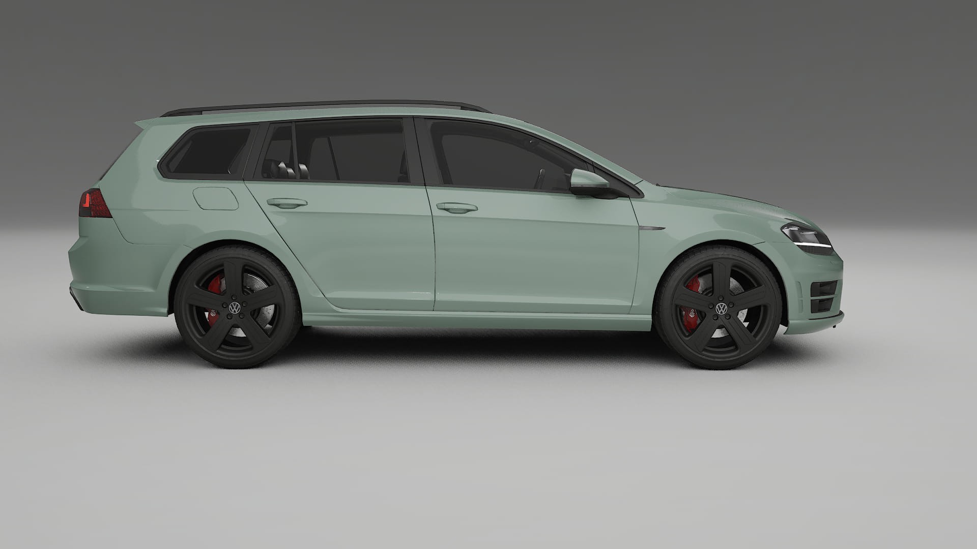 VW Golf Variant Mk7 Film de Protecție pentru Vopsea TPU | CINDER PPF cu Schimbare de Culoare – Kit Complet Predecupat