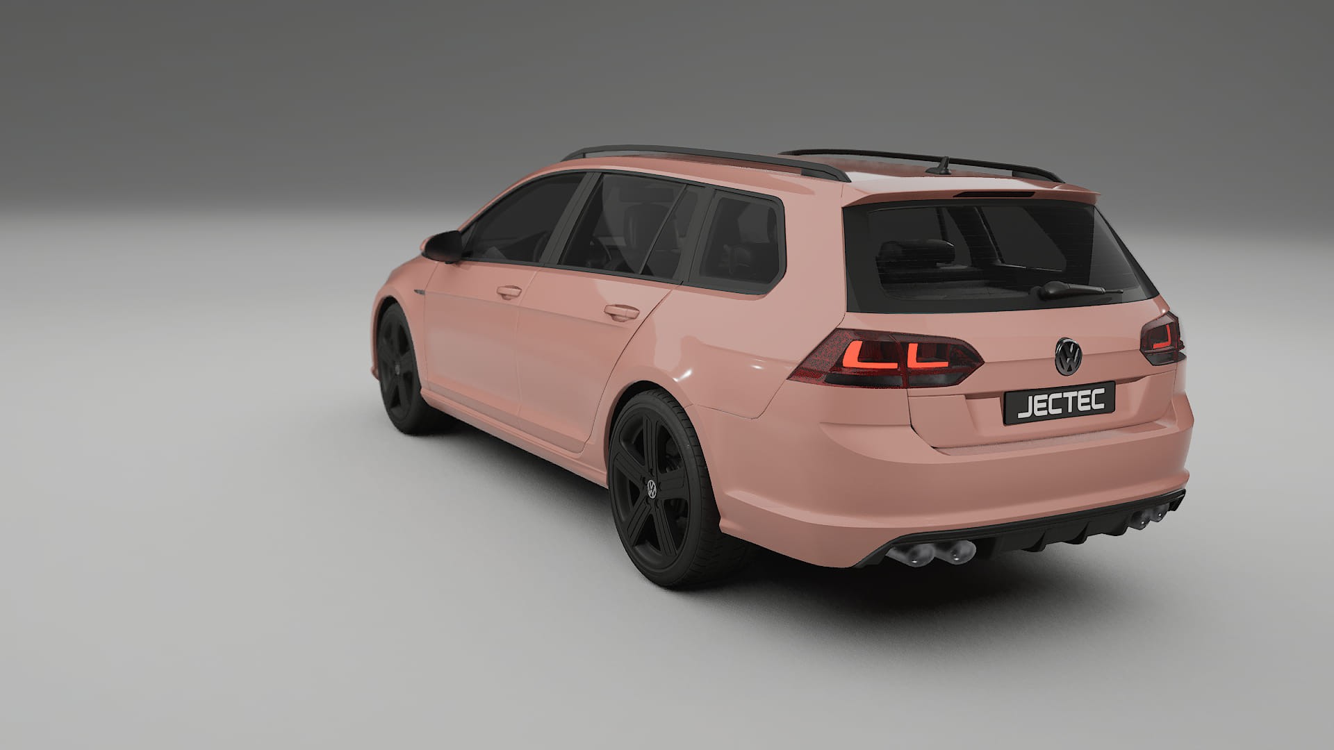 VW Golf Variant Mk7 Film de Protecție pentru Vopsea TPU | BLUSH PPF cu Schimbare de Culoare – Kit Complet Predecupat
