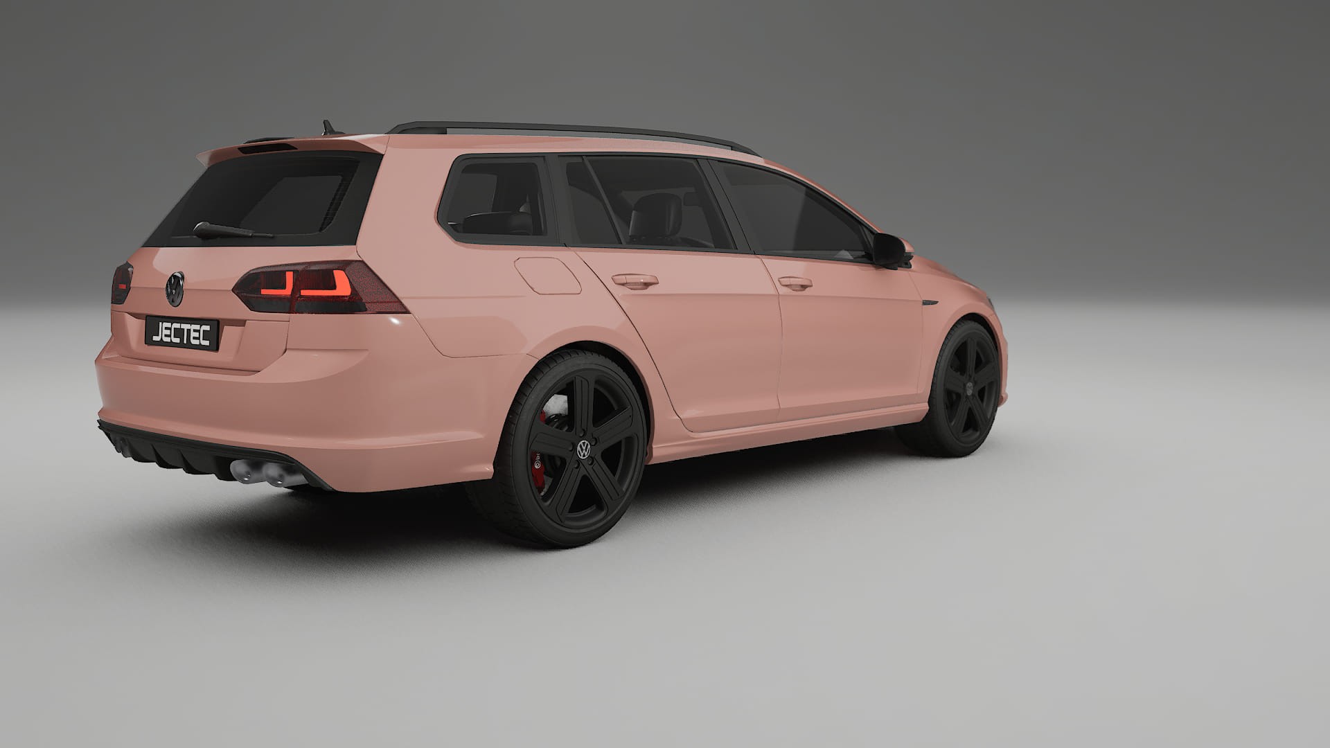 VW Golf Variant Mk7 Film de Protecție pentru Vopsea TPU | BLUSH PPF cu Schimbare de Culoare – Kit Complet Predecupat