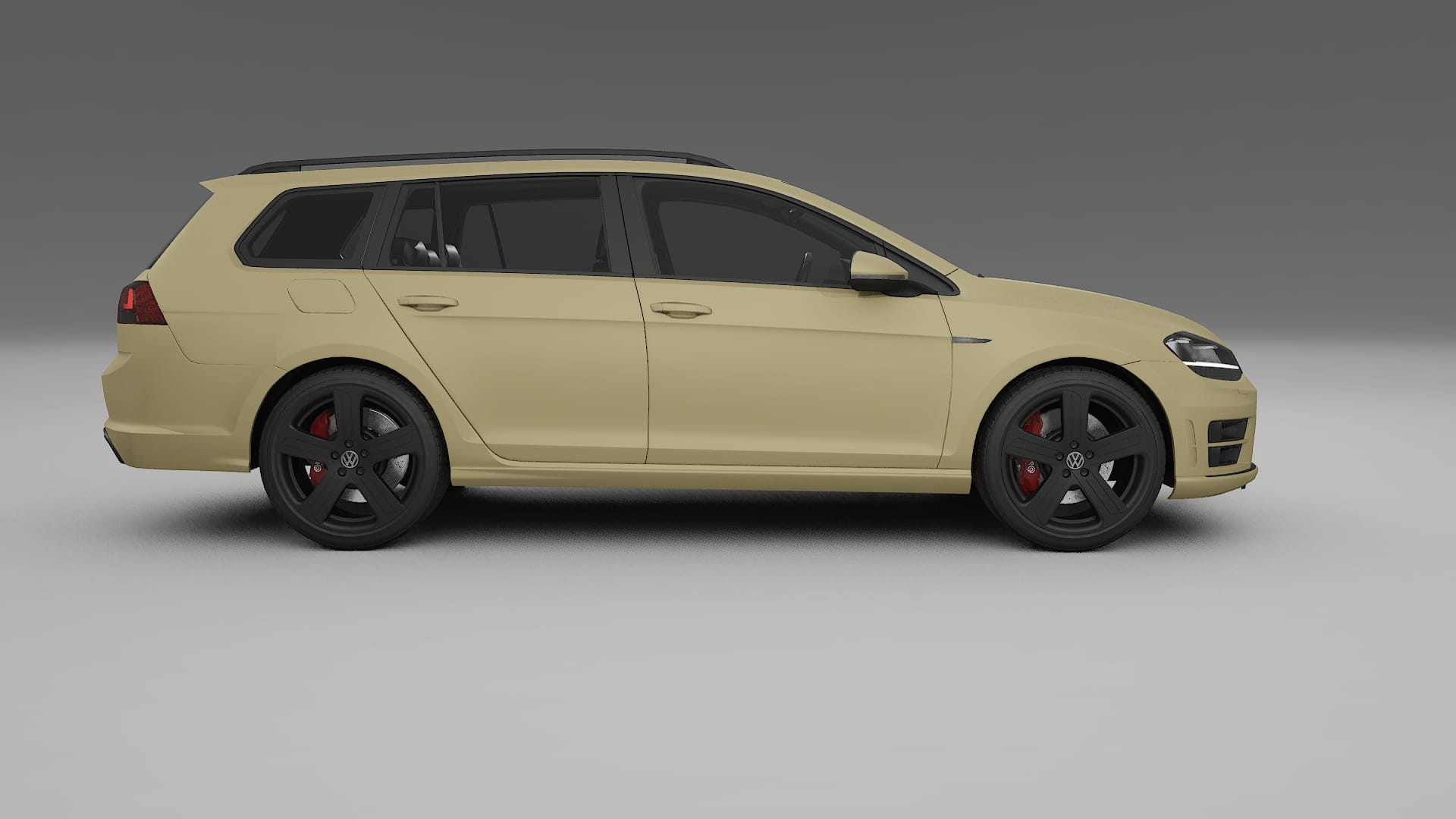 VW Golf Variant Mk7 Film de Protecție pentru Vopsea TPU | SAND PPF cu Schimbare de Culoare – Kit Complet Predecupat