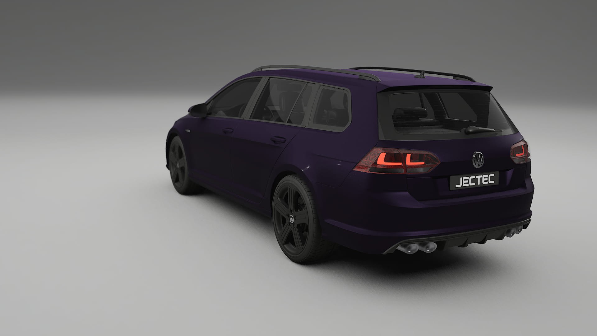 VW Golf Variant Mk7 Film de Protecție pentru Vopsea TPU | VIOLET PPF cu Schimbare de Culoare – Kit Complet Predecupat