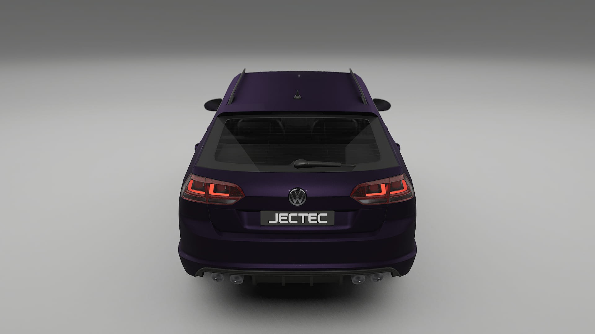 VW Golf Variant Mk7 Film de Protecție pentru Vopsea TPU | VIOLET PPF cu Schimbare de Culoare – Kit Complet Predecupat