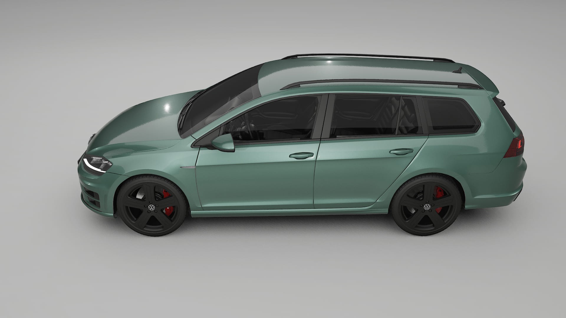 VW Golf Variant Mk7 Film de Protecție pentru Vopsea TPU | EVERGREEN PPF cu Schimbare de Culoare – Kit Complet Predecupat